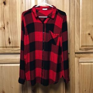 Maurices Plaid Shirt